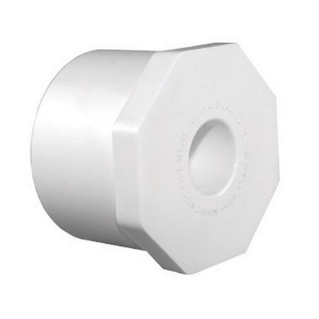 Charlotte Pipe And Foundry PVC 02108 0700 1 in. Pipe Bushing Pack of 25 5436803